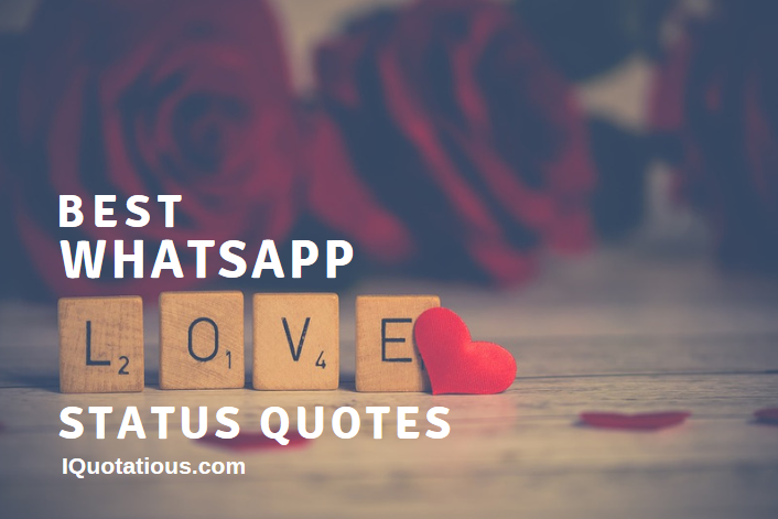 best whatsapp love status quotes - whatsapp status love qutoes