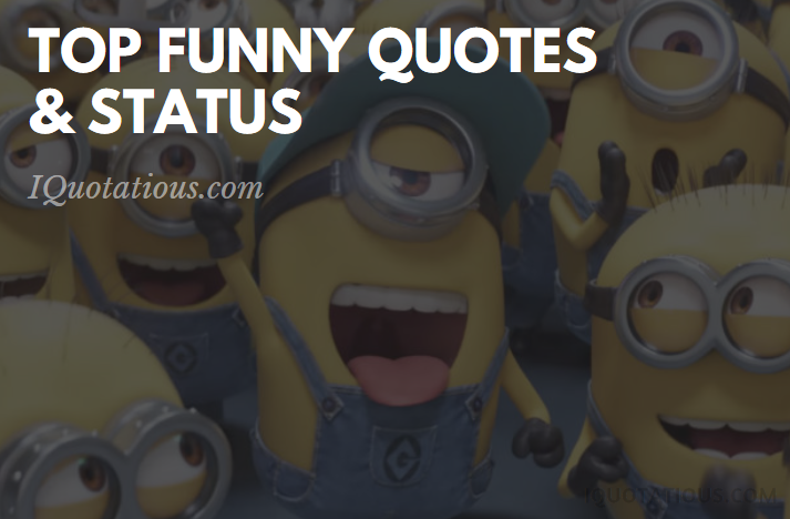 Top Funny Status And Quotes - Laugh Out Louder Funny Quotes