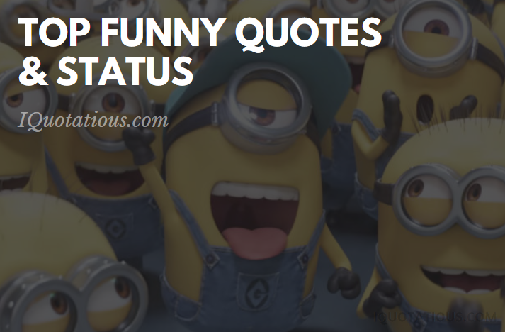 Top Funny Status and Quotes - Laugh out Louder Funny Quotes