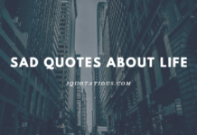 SAD QUOTES ABOUT LIFE