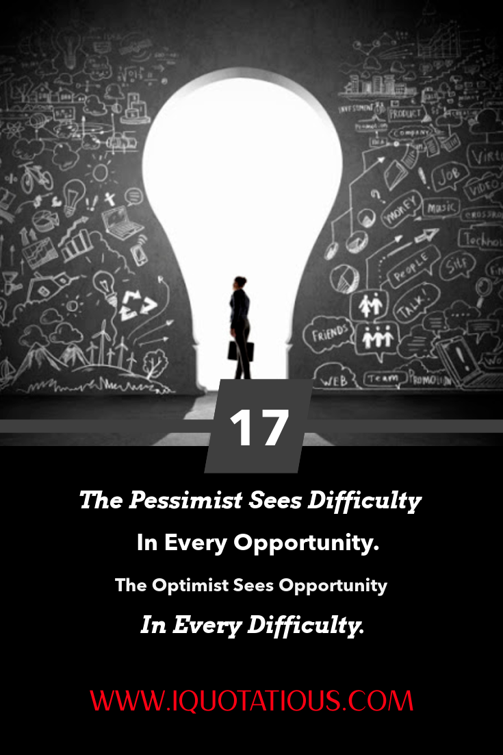 Find Opportunity in Difficulty